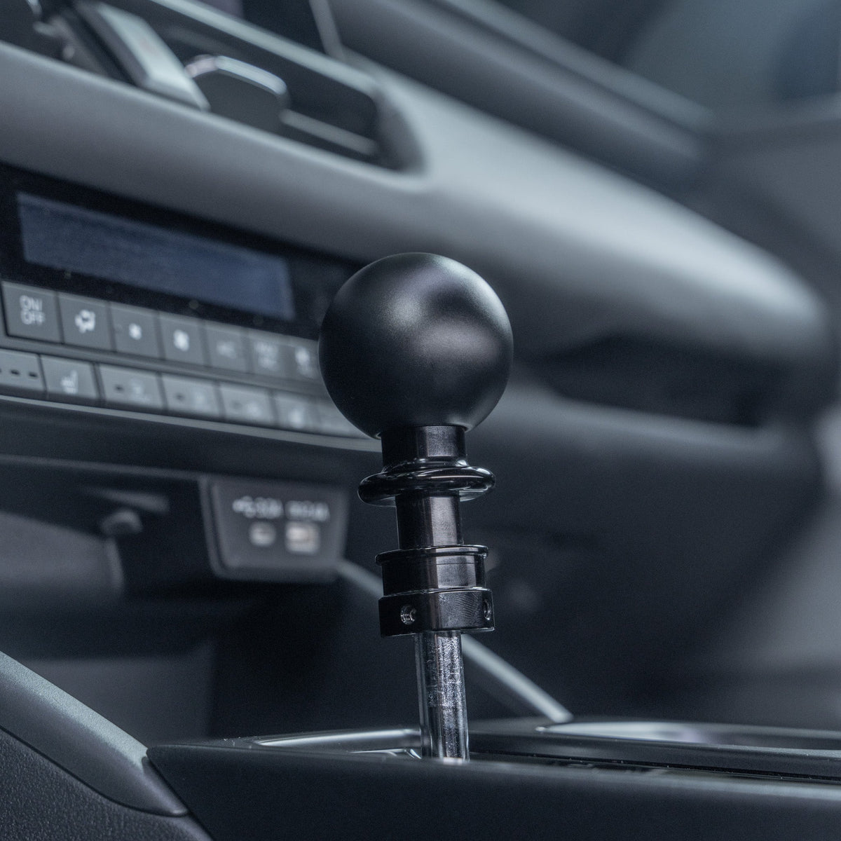 Billetworkz Automatic Shifter - Matte Black - Fits Subaru CVT: WRX (2022+), Crosstrek (2024), Forester (2025+), Impreza (2024), Legacy/Outback (2015+)