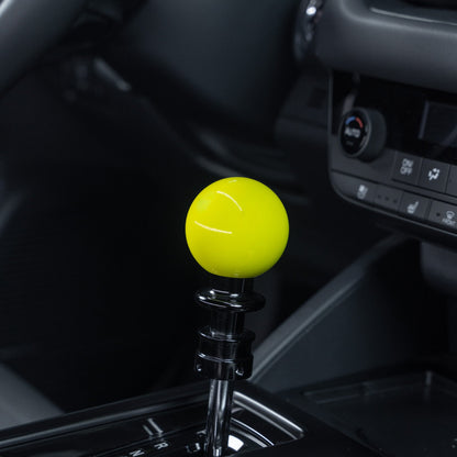 Billetworkz Automatic Shifter - Neon Yellow - Fits Subaru CVT: WRX (2022+), Crosstrek (2024), Forester (2025+), Impreza (2024), Legacy/Outback (2015+)
