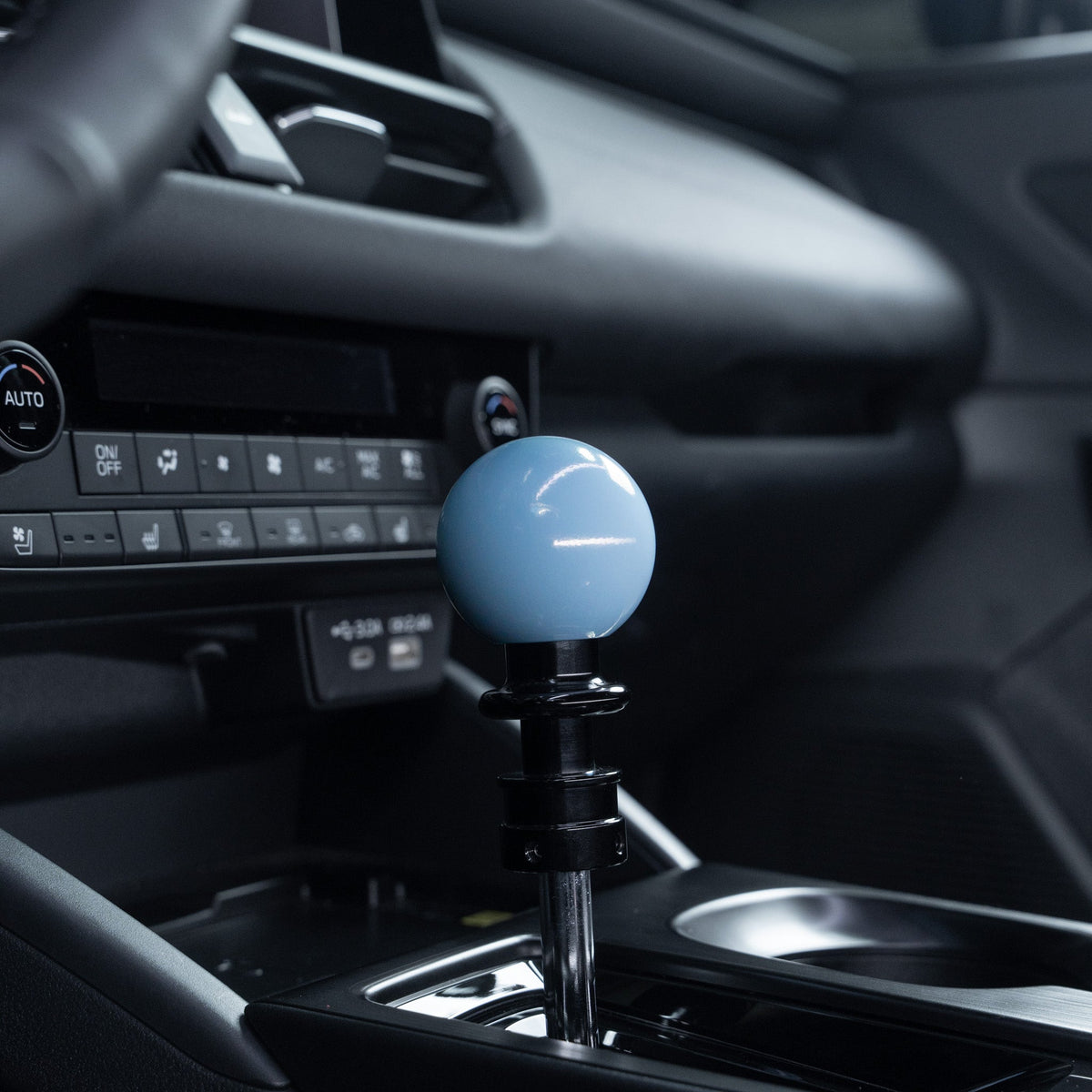 Billetworkz Automatic Shifter - Performance Blue - Fits Subaru CVT: WRX (2022+), Crosstrek (2024), Forester (2025+), Impreza (2024), Legacy/Outback (2015+)