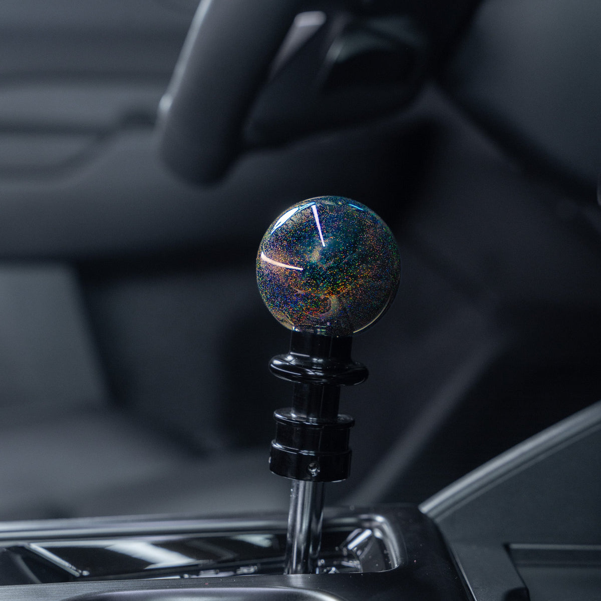 Billetworkz Automatic Shifter - Rainbow Sparkle - Fits Subaru CVT: WRX (2022+), Crosstrek (2024), Forester (2025+), Impreza (2024), Legacy/Outback (2015+) - Graveyard Performance