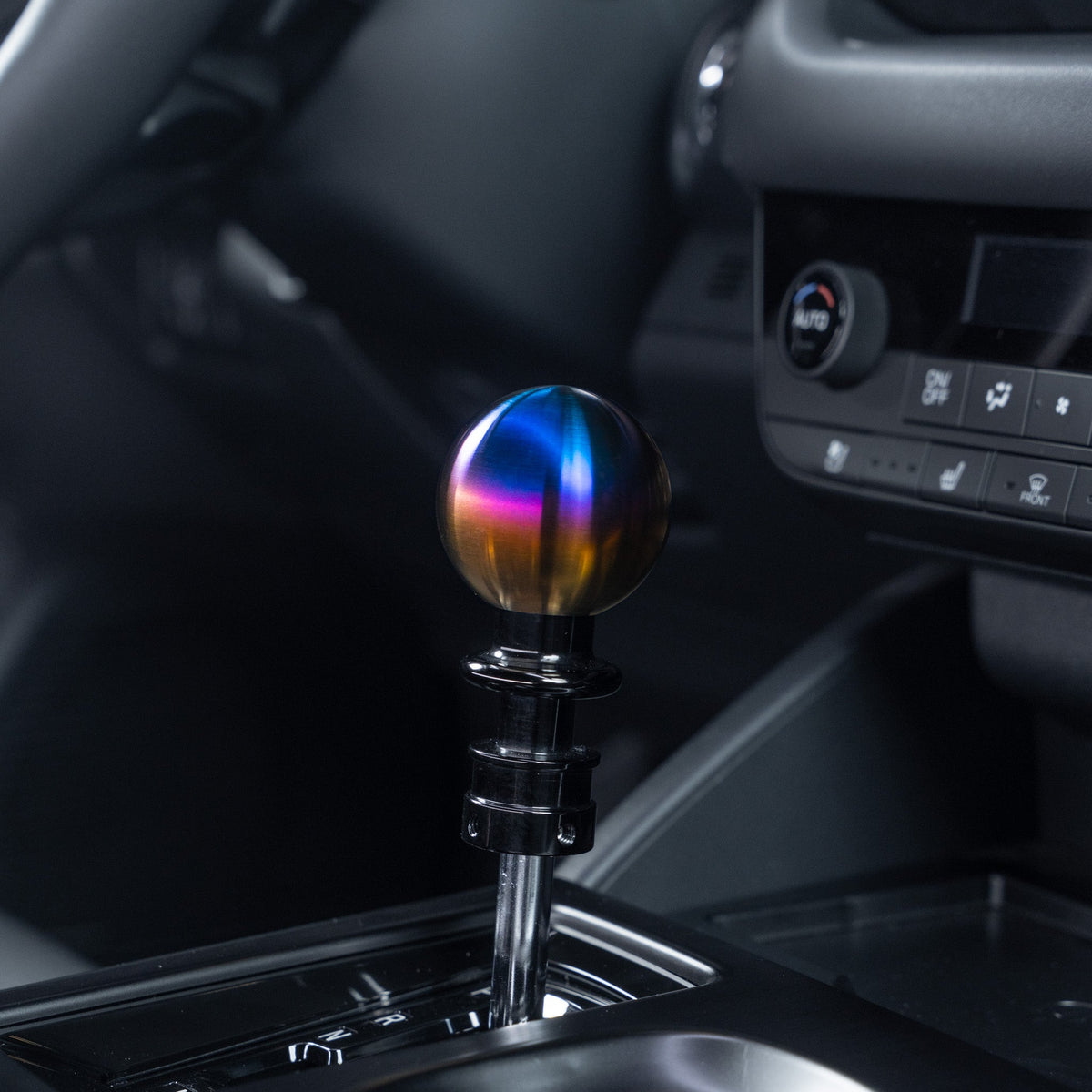 Billetworkz Automatic Shifter - Titanium Torched - Fits Subaru CVT: WRX (2022+), Crosstrek (2024), Forester (2025+), Impreza (2024), Legacy/Outback (2015+)