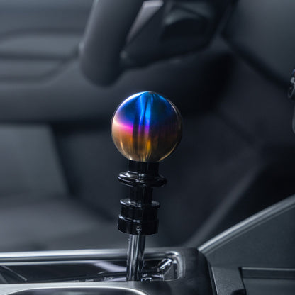 Billetworkz Automatic Shifter - Titanium Torched - Fits Subaru CVT: WRX (2022+), Crosstrek (2024), Forester (2025+), Impreza (2024), Legacy/Outback (2015+)