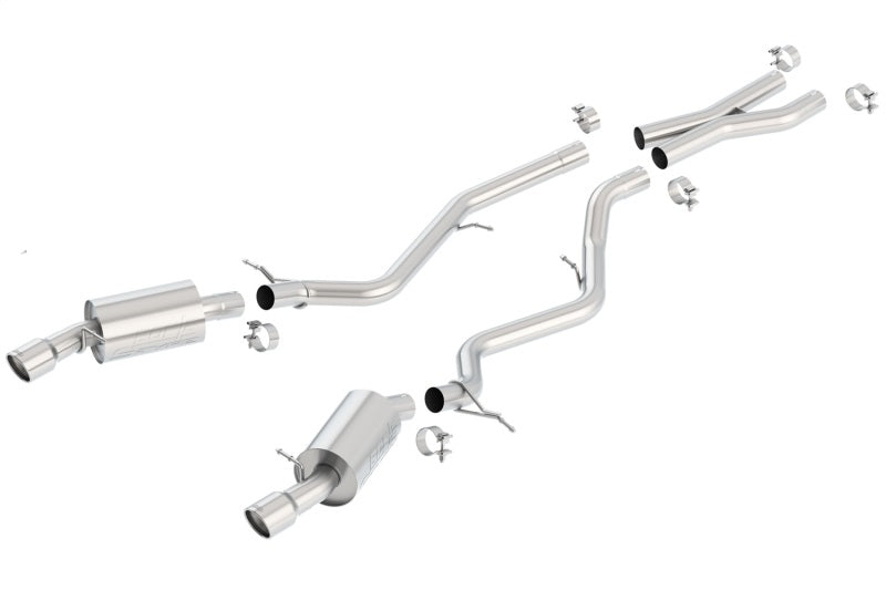 Borla 07-08 BMW 335i Coupe/Sedan Aggressive Catback Exhaust System - Graveyard Performance