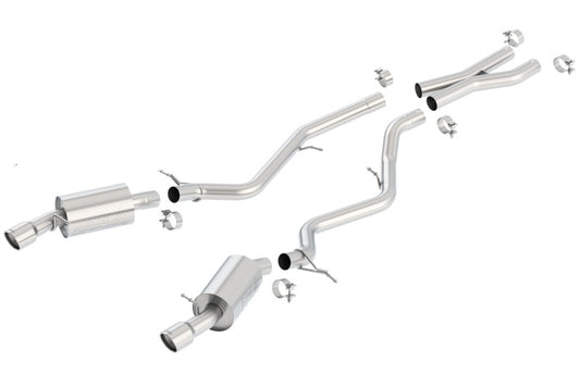 Borla 07-08 BMW 335i Coupe/Sedan Aggressive Catback Exhaust System - Graveyard Performance