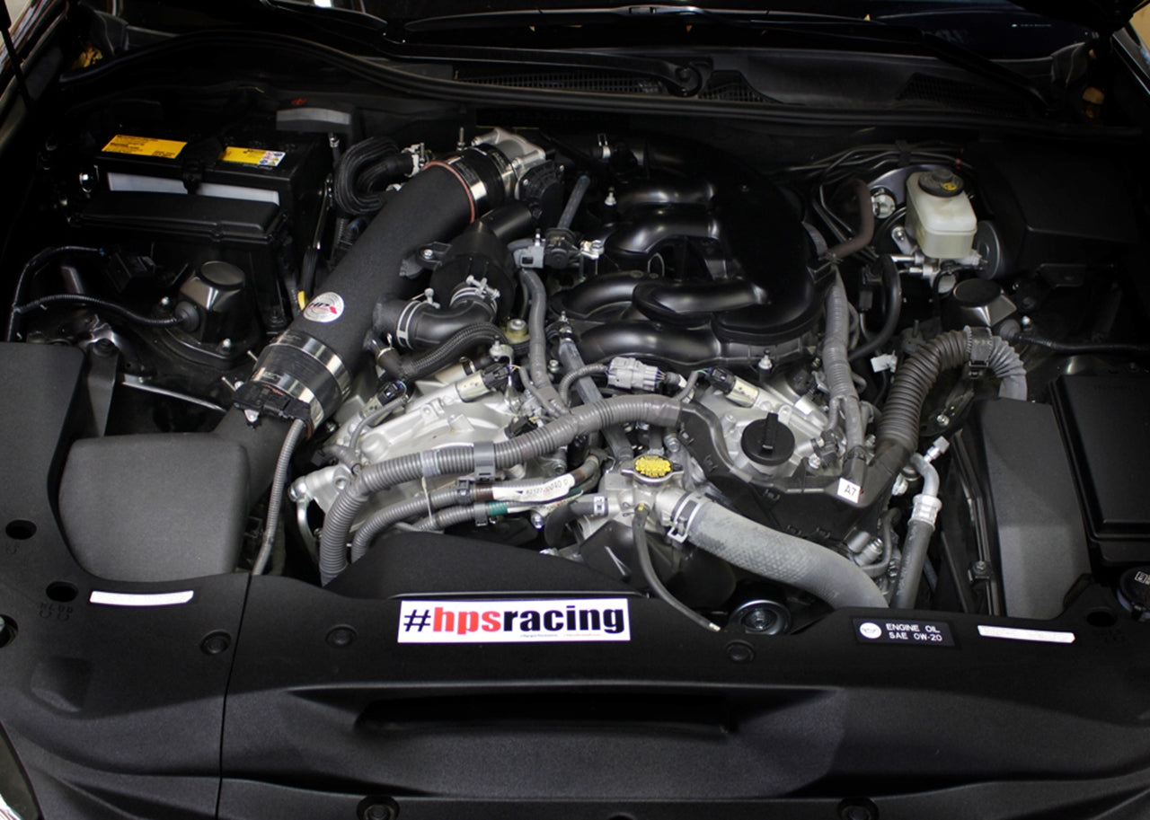 HPS Performance Post MAF Air Intake Tube, Black, 27-198WB