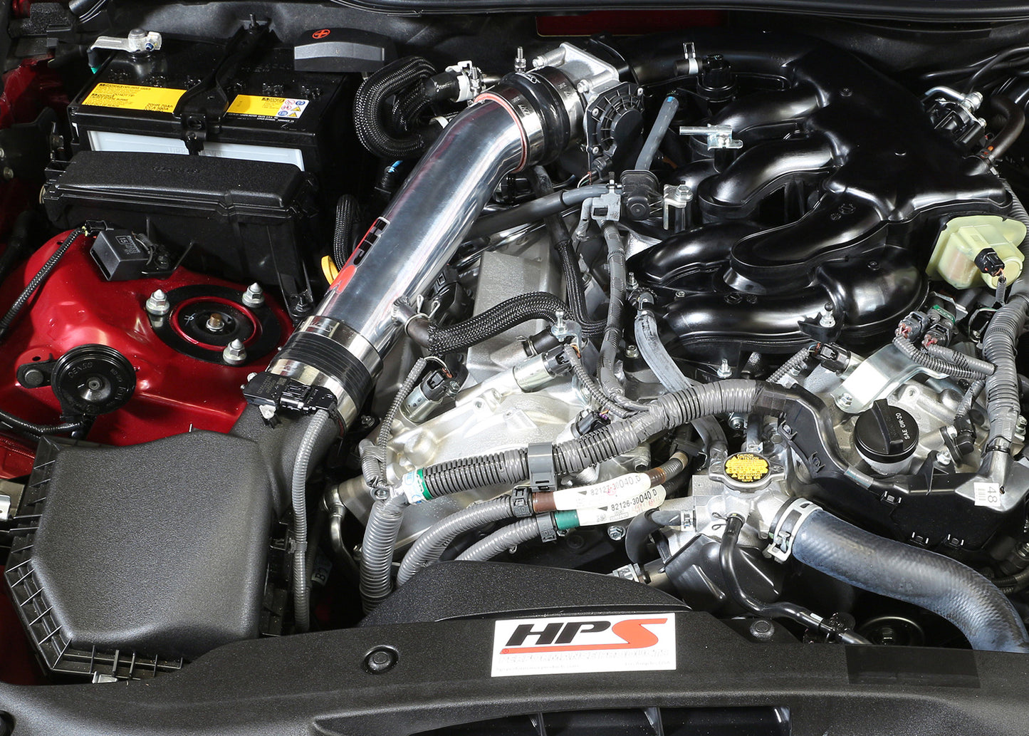 HPS Performance Post MAF Air Intake Aluminum Tube, Polished, 27-560P