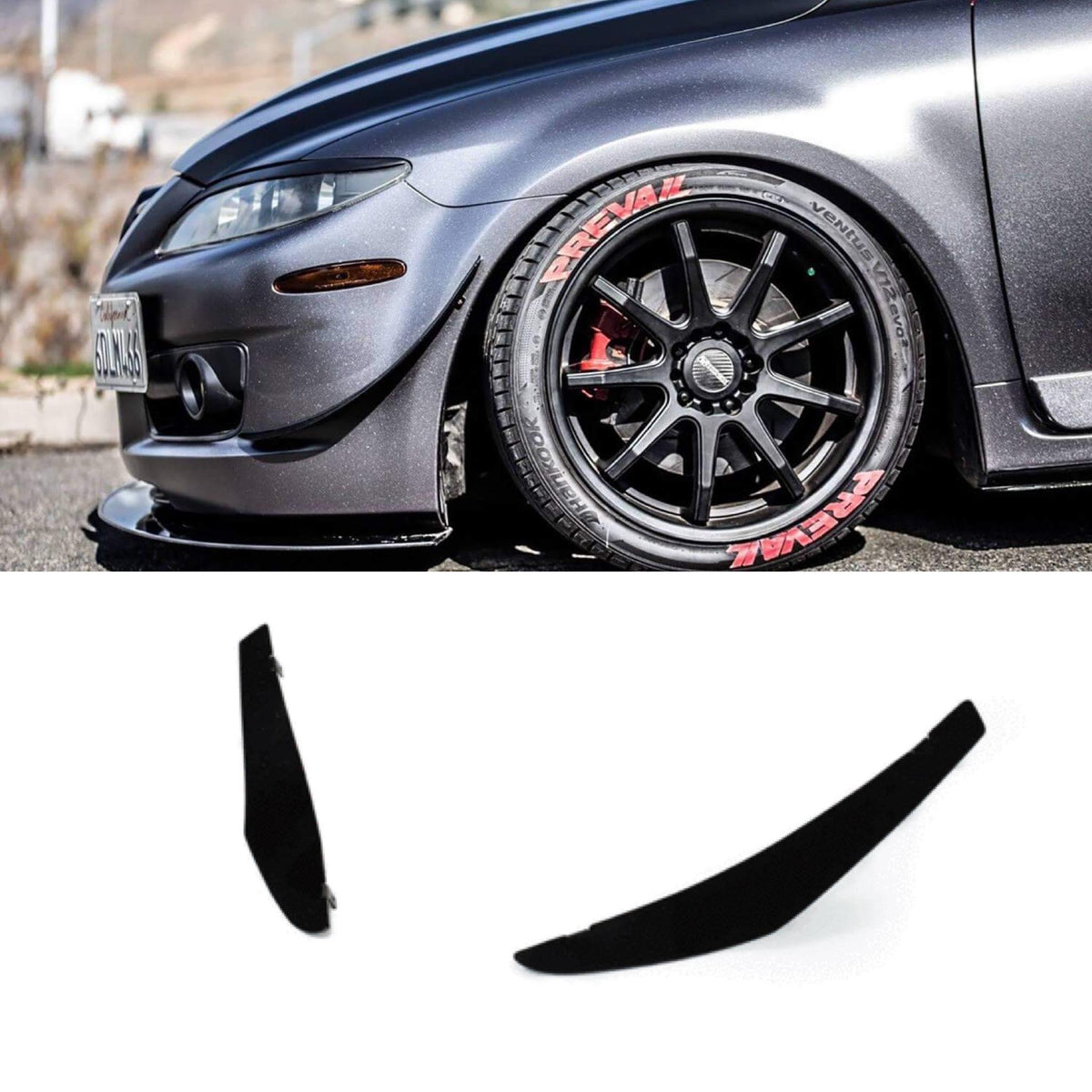 2005-2007 Mazda Speed6 V1 Canards