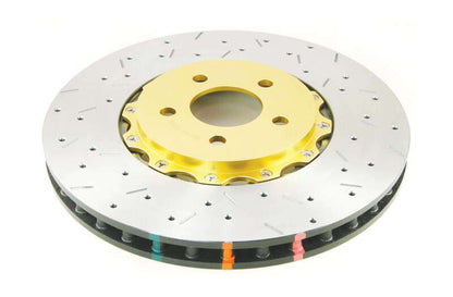 DBA 05-10 Mustang GT V8 Shelby Edition Front Drilled & Slotted 5000 Series 2 Piece Rotor Assembled w - Graveyard Performance