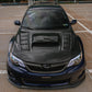 JDMuscle [08-14 WRX/STI] Carbon Fiber Hood V3 w/ Heat Extract