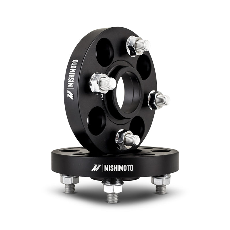 Mishimoto Wheel Spacers - 4x100 - 56.1 - 25 - M12 - Black - Graveyard Performance