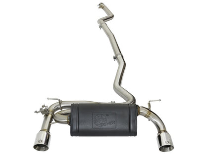 afe POWER MACH Force-Xp 16-17 BMW 340i/340ix/ 3.0L 304 SS Cat-Back Exhaust System - Graveyard Performance