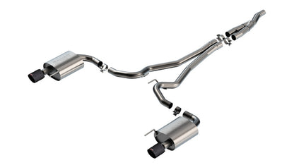 Borla 2024 Ford Mustang 2.3L Ecoboost 2.50 S-TYPE CFBA Catback Exhaust - Non-Active - Graveyard Performance
