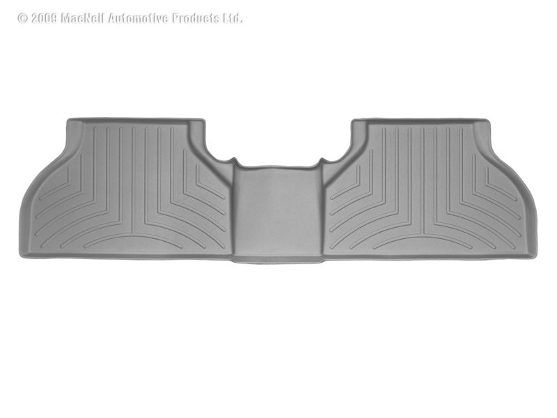 WeatherTech 2017+ Audi A4 (Sedan) Rear FloorLiner - Grey - Graveyard Performance