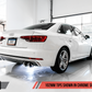 AWE Tuning Audi B9 S4 Track Edition Exhaust - Non-Resonated (Silver 102mm Tips)