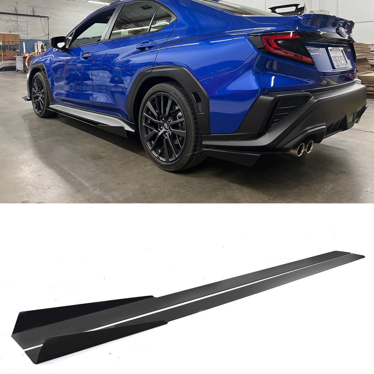 2022-2026 Subaru WRX V7 Side Skirt Extensions