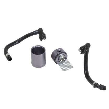 BBK 11-17 Ford Mustang GT Oil Separator Kit - Passenger Side - Graveyard Performance