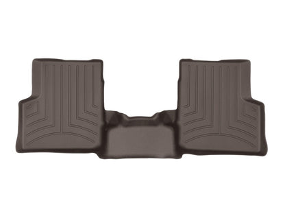 WeatherTech 2014-2016 BMW 5-Series (F10/F11) Rear FloorLiner - Cocoa - Graveyard Performance