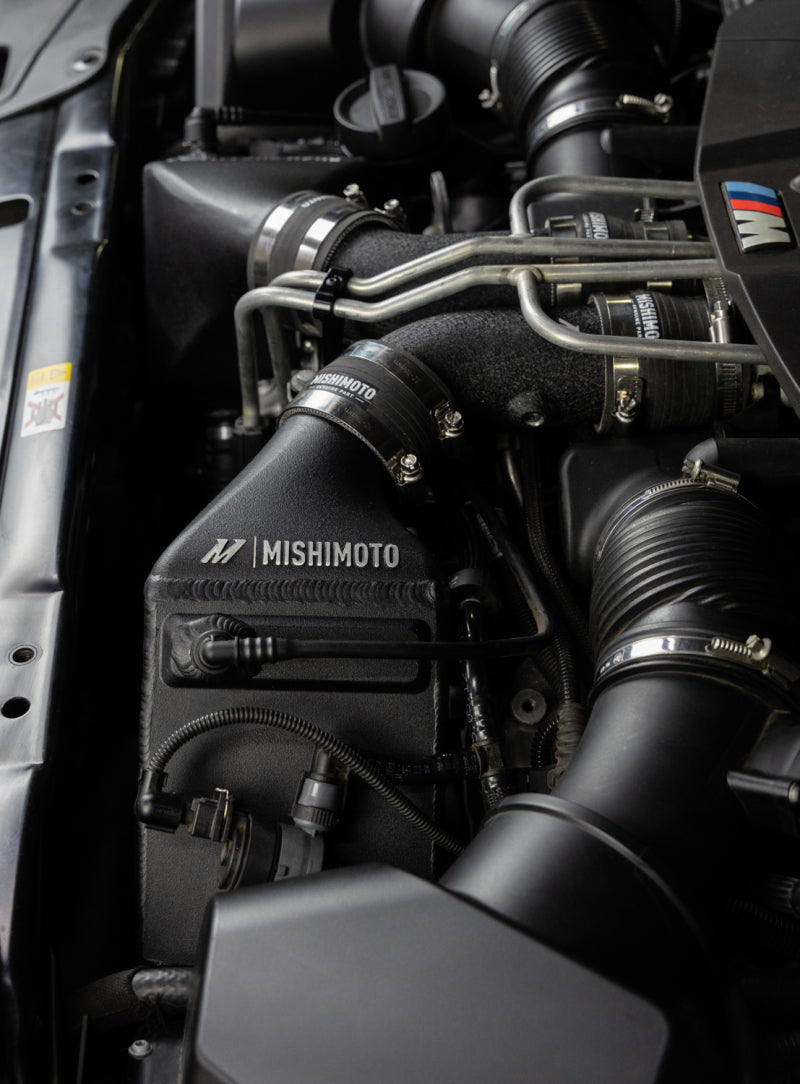 Mishimoto 12-16 BMW F10 M5 Intercooler Kit (Wrinkle Black) - Graveyard Performance
