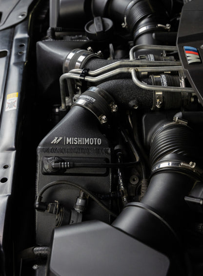 Mishimoto 12-16 BMW F10 M5 Intercooler Kit (Wrinkle Black) - Graveyard Performance