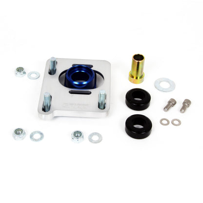 BBK 94-04 Mustang Caster Camber Plate Kit - Silver Anodized Finish - Graveyard Performance
