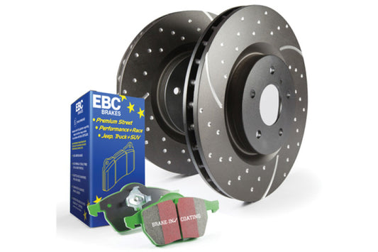 EBC S3 Brake Pad and Rotor Kit - Graveyard Performance
