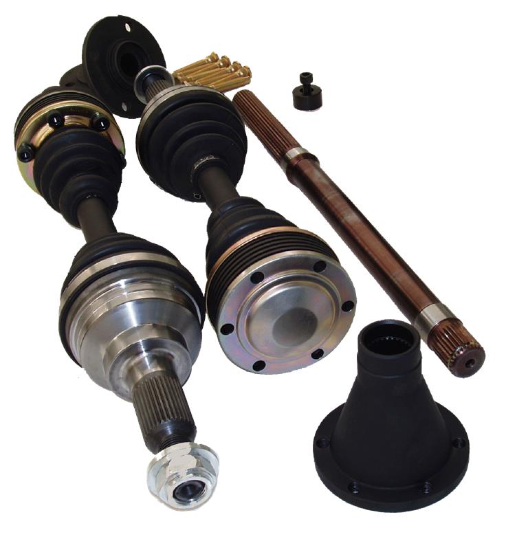 DSS Acura 1994-2001 Integra (DC2/4) Pro-Level Axle/Hub/28 Spline Intermediate Bar Kit AC58 - Graveyard Performance