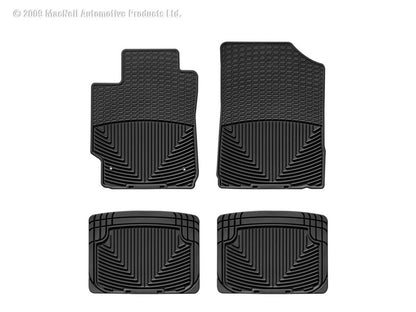 WT Rubber Mats - Rear - Blk - Graveyard Performance