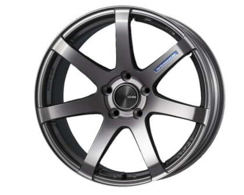 Enkei PF07 17x7.5 5x100 45mm Offset 75mm Bore Dark Silver Wheel *Special Order/No Cancel* - Graveyard Performance