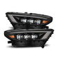 AlphaRex 15-17 Ford Mustang NOVA Series LED Projector Headlights Blk