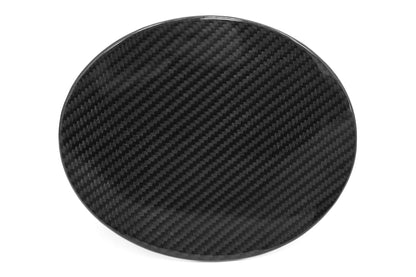 OLM Carbon Fiber Fuel Door Cover - 2017-2023 Impreza 5D