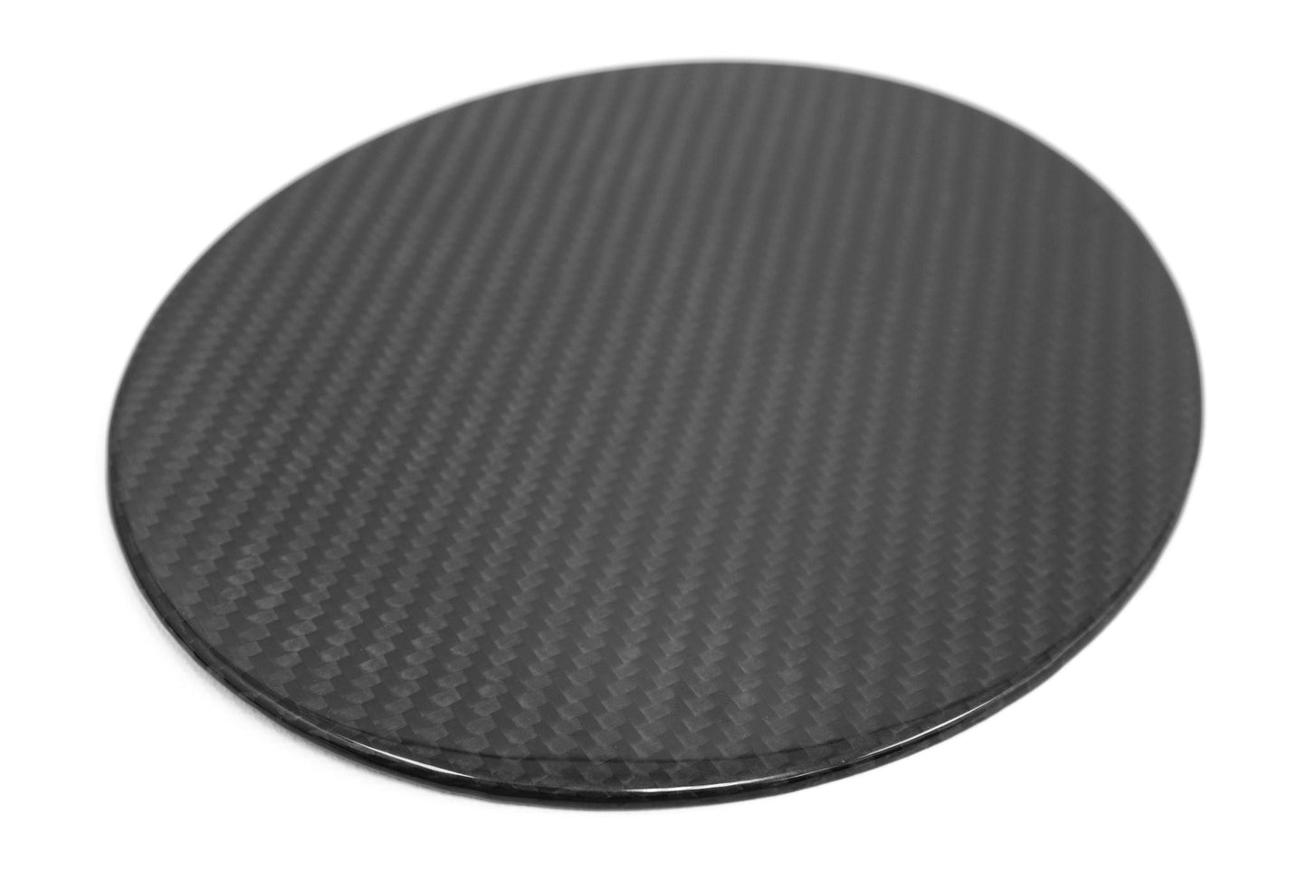 OLM Carbon Fiber Fuel Door Cover - 2017-2023 Impreza 5D