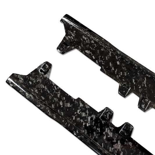 JDMuscle Tanso Carbon Fiber AT Style Side Skirt for 2020+ Toyota Supra - Graveyard Performance