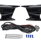 JDMuscle [18-21 WRX/STI] JDM Style Sequential Turn+Drl Bezel w/ Fog Light Cut Out | JDM-WRX18-133008