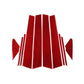 JDMuscle [22-25 WRX] P&S Series Carbon Fiber Exterior Pillar Covers 10 PC | Black Carbon Fiber/ Red Carbon Fiber