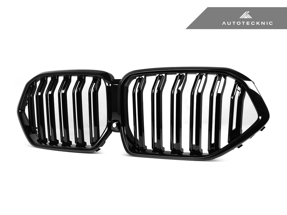 AutoTecknic Dual-Slats Gloss Black Front Grille - G06 X6 LCI - Graveyard Performance