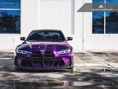 AutoTecknic Dry Carbon Motorsport V2 Front Grille - G80 M3 | G82/ G83 M4 - Graveyard Performance