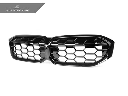 AutoTecknic Gloss Black Honeycomb Front Grille - G20 3-Series LCI - Graveyard Performance