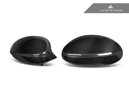 AutoTecknic Dry Carbon Fiber Mirror Cap Set - E92 3-Series Coupe Pre-LCI - Graveyard Performance