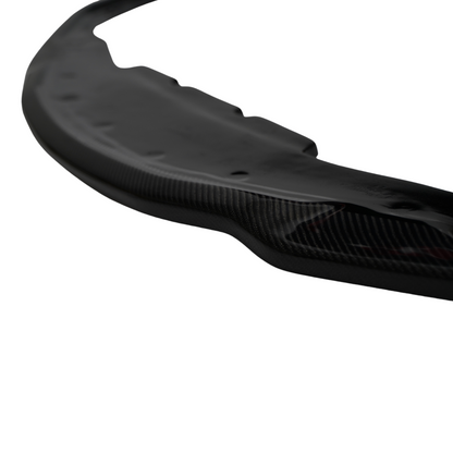 JDMuscle Tanso Carbon Fiber MD Style Front Lip for 2020+ Toyota Supra - Graveyard Performance