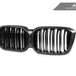 AutoTecknic Replacement Dry Carbon Front Grille - G01 X3 LCI | G02 X4 LCI