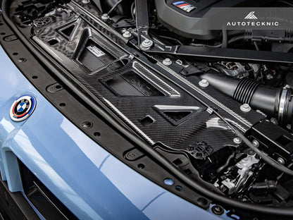 AutoTecknic Dry Carbon Fiber Cooling Shroud - G87 M2 - Graveyard Performance