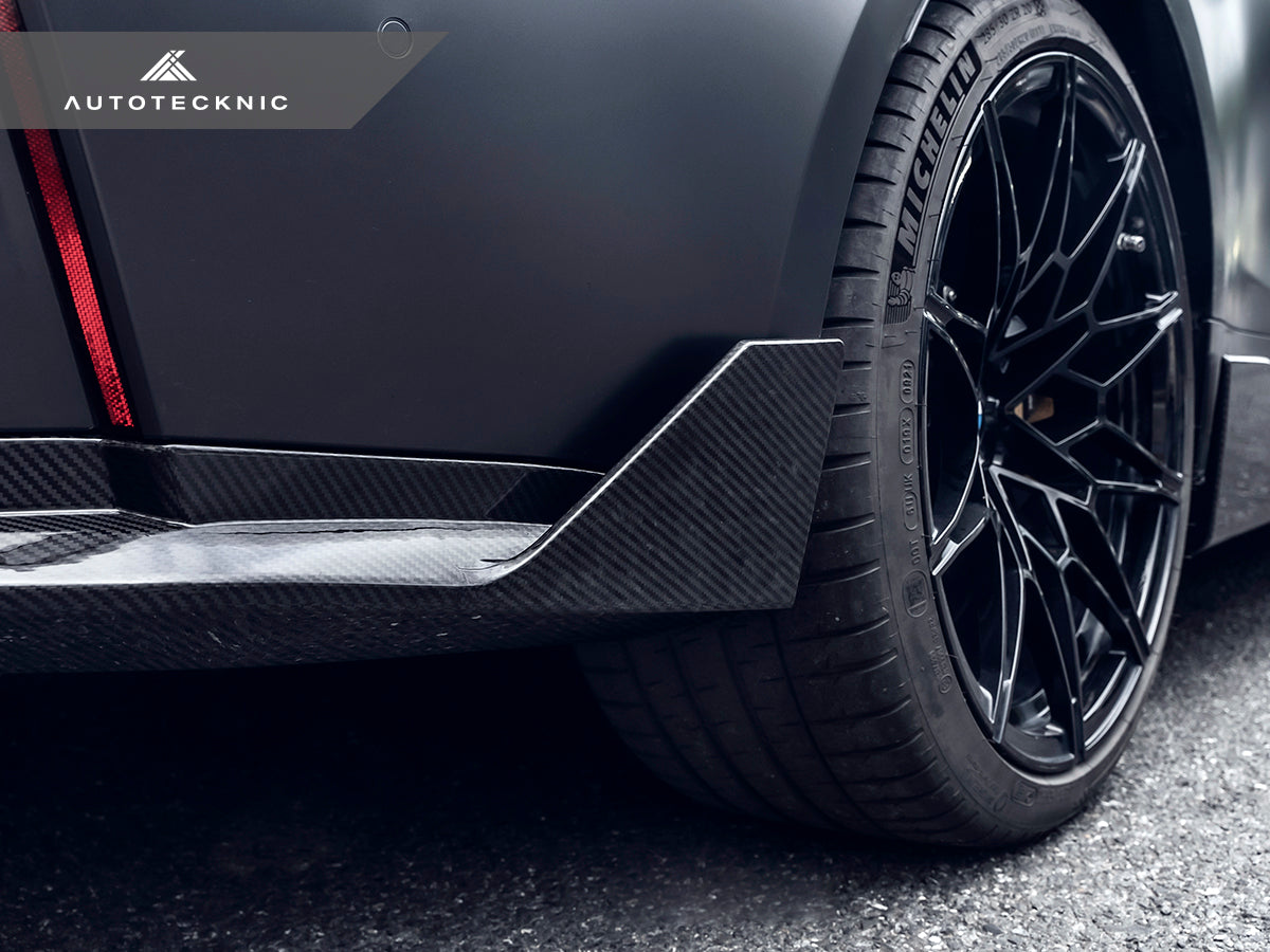 AutoTecknic Dry Carbon Performance Rear Splitter Set - G80/ G81 M3 | G82/ G83 M4 - Graveyard Performance