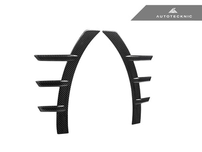 AutoTecknic Dry Carbon Front Fender Arch Trim Set - G87 M2 - Graveyard Performance