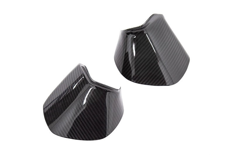 OLM LE Dry Carbon Fiber Lower Mirror Mount Cover - 2015-2021 Subaru WRX / STI / 2015-2017 Crosstrek - Graveyard Performance