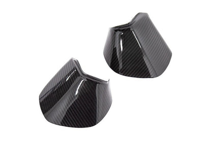 OLM LE Dry Carbon Fiber Lower Mirror Mount Cover - 2015-2021 Subaru WRX / STI / 2015-2017 Crosstrek - Graveyard Performance