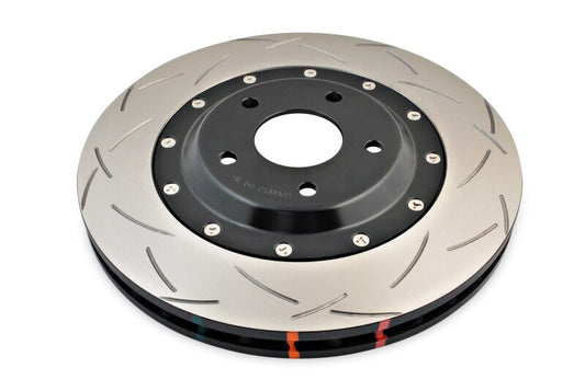 DBA 05-12 Corvette C6 w/Z06 pkg Front Slotted 5000 Series 2 Piece Rotor Assembled w/ Black Hat - Graveyard Performance