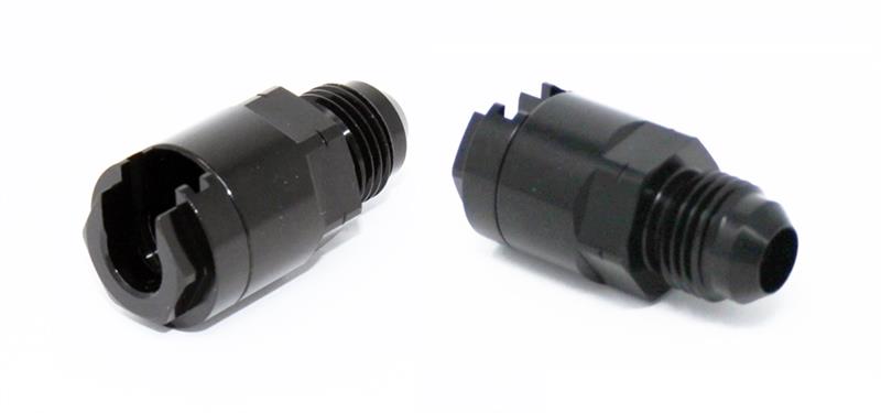 Torque Solution Subaru -6AN/-6AN Hard Line Adapter Fittings - Graveyard Performance