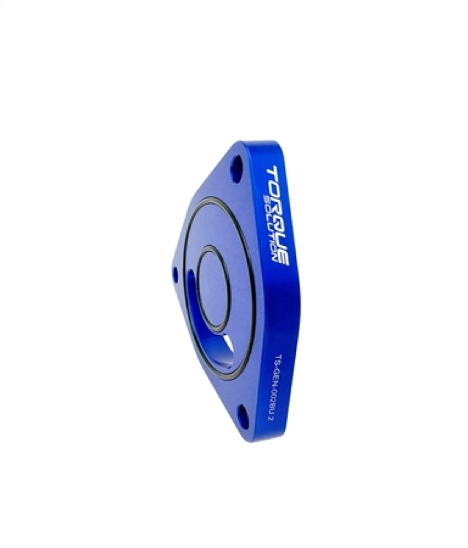 Torque Solution V2 Blow Off BOV Sound Plate (Blue) - Multiple Applications - Graveyard Performance