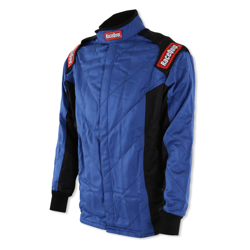 RaceQuip Blue Chevron-5 Jacket SFI-5 - 2XL - Graveyard Performance