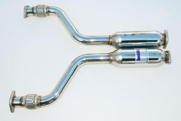 Invidia 03-08 Infiniti G35 Coupe Gemini Single Layer Titanium Tip Cat-back Exhaust - Graveyard Performance